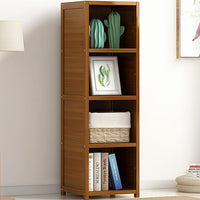 Bamboo Shelf Bookcase Display Storage Rack Stand Livingroom Bedroom Furniture Kings Warehouse 