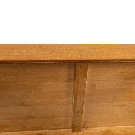Bamboo Shoe Rack Wooden Bench Storage Organiser Cabinet Holder Stool Furniture Kings Warehouse 