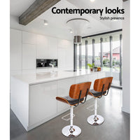 Bar Stools Gas Lift Leather Black Furniture Kings Warehouse 