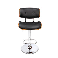 Bar Stools Gas Lift Leather Black Furniture Kings Warehouse 