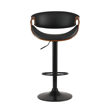 Bar Stools Gas Lift Leather w/Armrest Furniture Kings Warehouse 