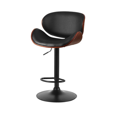 Bar Stools Kitchen Leather Barstools Swivel Gas Lift Vintage Chairs Black Furniture Kings Warehouse 