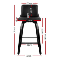 Bar Stools Kitchen Leather Barstools Swivel Wooden Chairs X2 Furniture Kings Warehouse 
