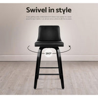 Bar Stools Kitchen Leather Barstools Swivel Wooden Chairs X4 Furniture Kings Warehouse 