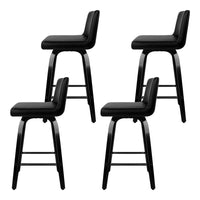 Bar Stools Kitchen Leather Barstools Swivel Wooden Chairs X4 Furniture Kings Warehouse 