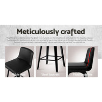 Bar Stools Kitchen Leather Barstools Swivel Wooden Chairs X4 Furniture Kings Warehouse 