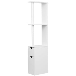 Bathroom Cabinet Storage 118cm Shelf White Furniture Kings Warehouse 