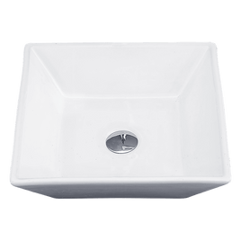 Bathroom Ceramic Rectangular Above Countertop Basin for Vanity Kings Warehouse 
