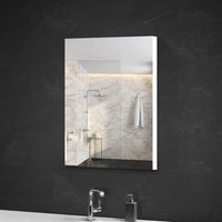 Bathroom Vanity Mirror with Storage Cavinet - White Big Discounts on Christmas Entertaining Kings Warehouse 
