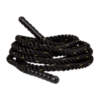 Battle Rope Dia 3.8cm x 9M length Poly Exercise Workout Strength Training Kings Warehouse 