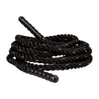 Battle Rope Dia 3.8cm x 9M length Poly Exercise Workout Strength Training Sports & Fitness Kings Warehouse 
