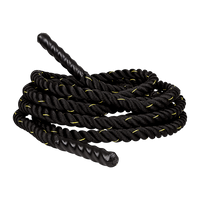 Battle Rope Dia 3.8cm x 9M length Poly Exercise Workout Strength Training