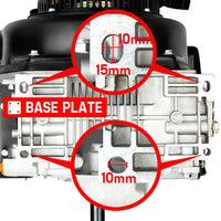 Baumr-AG 10HP Diesel Stationary Engine Electric Start OHV Replacement Motor Tools Kings Warehouse 