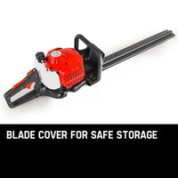 Baumr-AG 26CC Petrol Hedge Trimmer - 2-Stroke Clipper Saw Precision 24 Blade Kings Warehouse 