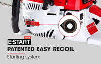 Baumr-AG 52CC Petrol Commercial Chainsaw 20 Bar E-Start Chain Saw Tools Kings Warehouse 