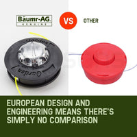 BAUMR-AG 65cc 9in1 Long Reach Garden Multi-tool, Pole Saw, Hedge & Line Trimmer, Brush Cutter, 12" Tree Trimming Pruning Chainsaw Bar, 2 Extension Shafts Tools Kings Warehouse 