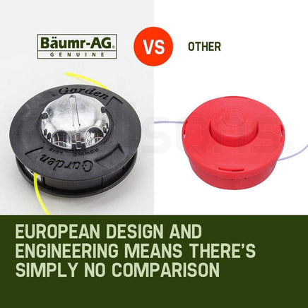 BAUMR-AG 65cc 9in1 Long Reach Garden Multi-tool, Pole Saw, Hedge & Line Trimmer, Brush Cutter, 12" Tree Trimming Pruning Chainsaw Bar, 2 Extension Shafts Tools Kings Warehouse 