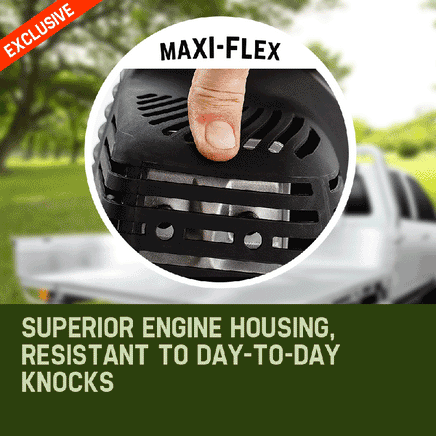 BAUMR-AG 65cc 9in1 Long Reach Garden Multi-tool, Pole Saw, Hedge & Line Trimmer, Brush Cutter, 12" Tree Trimming Pruning Chainsaw Bar, 2 Extension Shafts Tools Kings Warehouse 