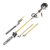 Baumr-AG 65CC Long Reach Pole Chainsaw Hedge Trimmer Pruner Chain Saw Tree Multi Tool Tools Kings Warehouse 