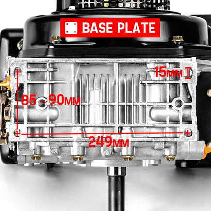 Baumr-AG 7HP DIESEL Stationary Engine 4 Stroke OHV Horizontal Shaft Motor Tools Kings Warehouse 