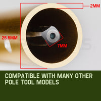 Baumr-AG Grass Edger Attachment Pole Garden Trimmer Brushcutter Lawn Edge Tools Kings Warehouse 