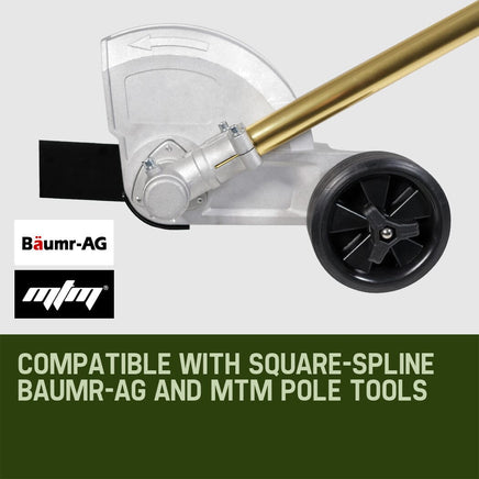 Baumr-AG Grass Edger Attachment Pole Garden Trimmer Brushcutter Lawn Edge Tools Kings Warehouse 