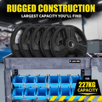 Baumr-AG Parts Bin Trolley Service Utility Cart Storage Mobile Tool Workshop Tools Kings Warehouse 