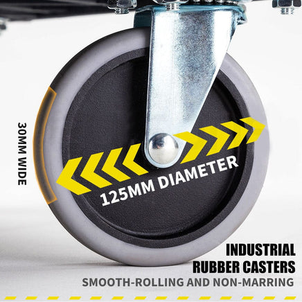 Baumr-AG Parts Bin Trolley Service Utility Cart Storage Mobile Tool Workshop Tools Kings Warehouse 