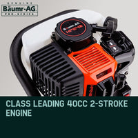 Baumr-AG Petrol Post Driver - 40CC 2-Stroke Pile Star Picket Rammer Fence Tools Kings Warehouse 