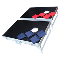 Bean Bag Toss Cornhole Game Set Aluminium Frame Portable Design Gift & Novelty Kings Warehouse 