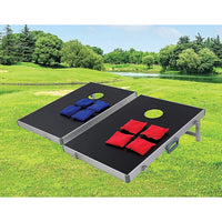 Bean Bag Toss Cornhole Game Set Aluminium Frame Portable Design Gift & Novelty Kings Warehouse 