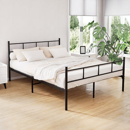 Bed Frame Double Metal Bed Frame SOL Furniture Kings Warehouse