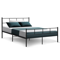 Bed Frame Double Metal Bed Frame SOL Furniture Kings Warehouse 