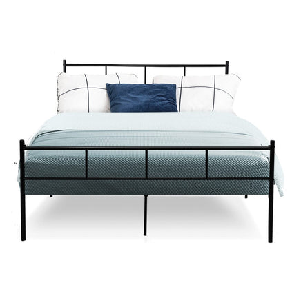 Bed Frame Double Metal Bed Frame SOL Furniture Kings Warehouse 
