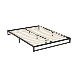 Bed Frame Double Size Metal BERU Furniture Kings Warehouse