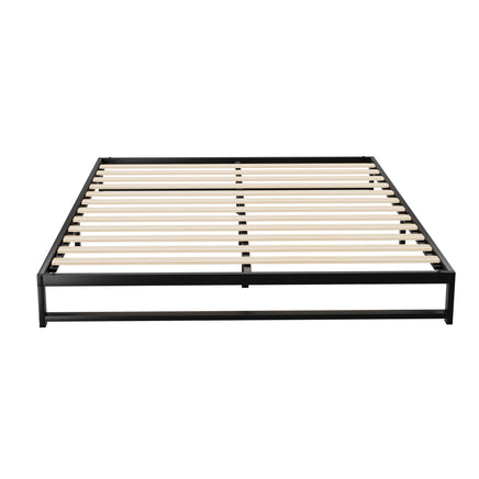 Bed Frame Double Size Metal BERU Furniture Kings Warehouse 