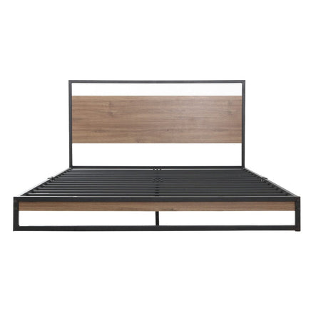 Bed Frame King Size Metal Bed Frame DANE Furniture Kings Warehouse 