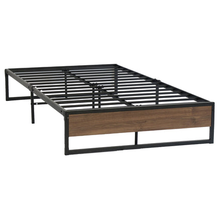 Bed Frame Metal Bed Frame Bed Base OSLO - King Single Furniture Kings Warehouse 