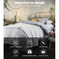 Bed Frame Metal Bed Frame Bed Base OSLO - King Single Furniture Kings Warehouse 