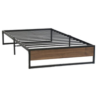 Bed Frame Metal Bed Frame Bed Base OSLO - Single Furniture Kings Warehouse 