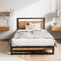 Bed Frame Metal Bed Frame DANE - King Single Furniture Kings Warehouse 