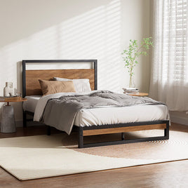 Bed Frame Metal Bed Frame DANE - King Single Furniture Kings Warehouse