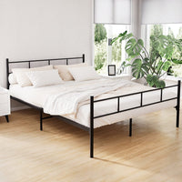 Bed Frame Queen Metal Bed Frames SOL Furniture Kings Warehouse 