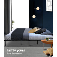 Bed Frame Queen Size Metal Bed Frame TED Furniture Kings Warehouse 