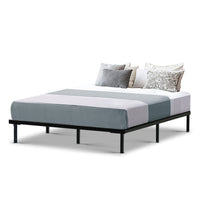 Bed Frame Queen Size Metal Bed Frame TED Furniture Kings Warehouse 