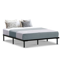 Bed Frame Queen Size Metal Bed Frame TED Furniture Kings Warehouse 