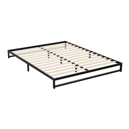 Bed Frame Queen Size Metal BERU Furniture Kings Warehouse 