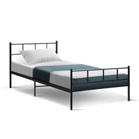 Bed Frame Single Metal Bed Frames SOL Furniture Kings Warehouse 