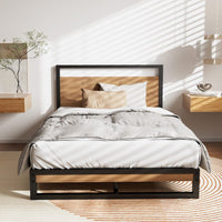 Bed Frame Single Size Metal Bed Frame DANE Furniture Kings Warehouse 