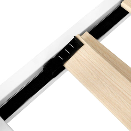 Bed Frame Single Size Metal Bed Frame GROA Furniture Kings Warehouse 